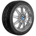 BMW WHEELS SKU 840 18 INCH CHROME RIMS WITH TIRES FREE SHIPPING