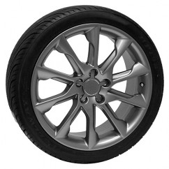18 inch gunmetal Audi wheels rims tires fits A4 S4 A6 S6 A8 S8 TT TTS 