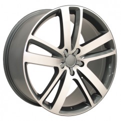22" Fits Audi - Q7 Wheel - Gunmetal 22x10